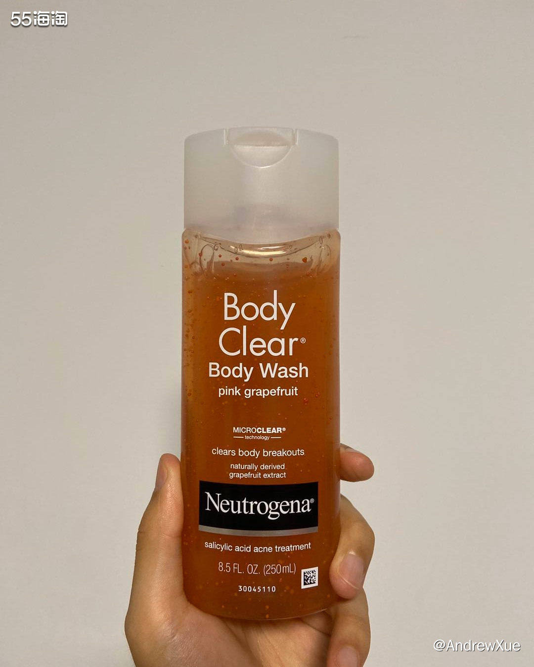 众所周知(不是)，露得清水杨酸葡萄柚沐浴露是我最爱的沐浴露，