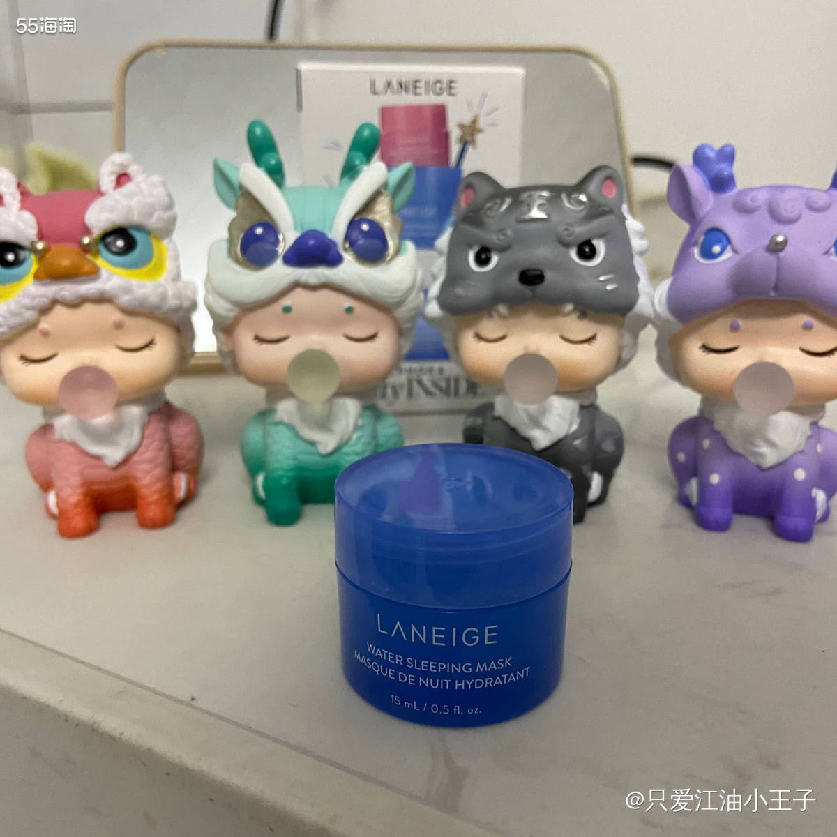 🎁我护肤品中的兰芝产品是在丝芙兰的生日礼物中获取的，里面包