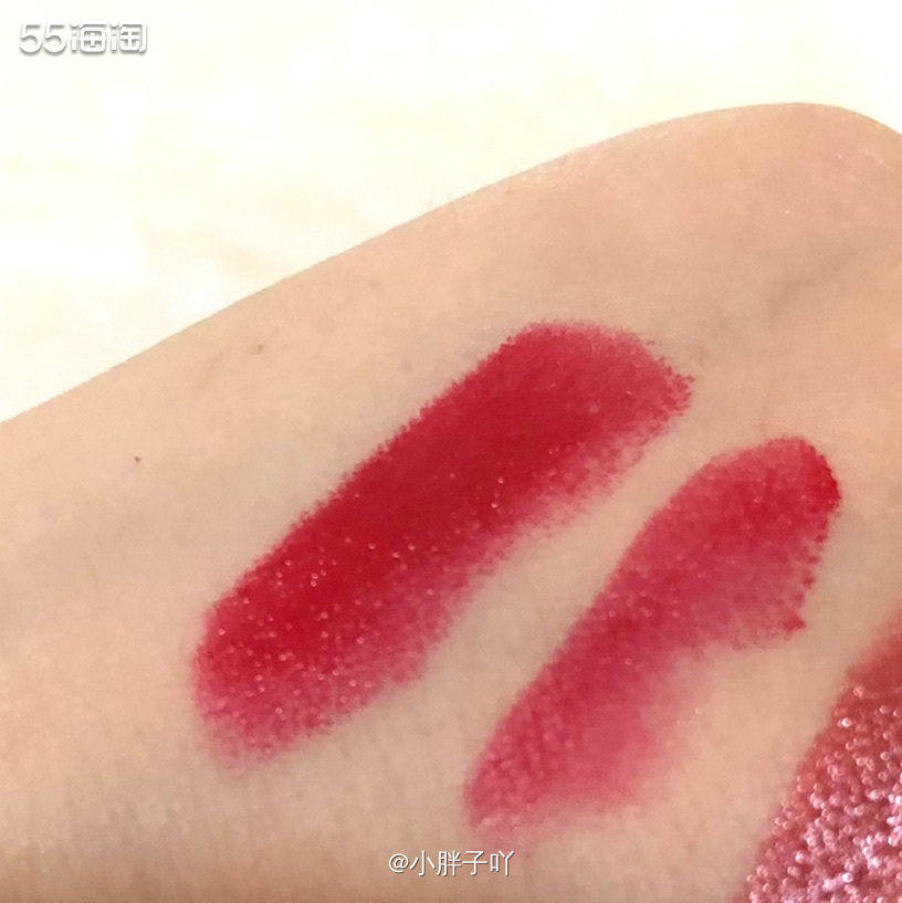 🤣一如既往地还是妈咪的口红，感谢妈咪这次给小胖子试色的机会