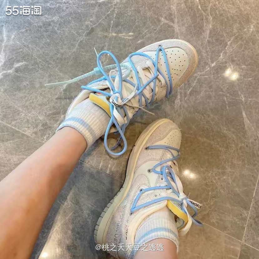 👟鞋款名称:Off white x Nike Dunk L