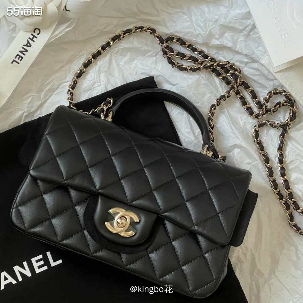 🔴每个女人都梦寐以求的小香包，Chanel cf链条包，颜