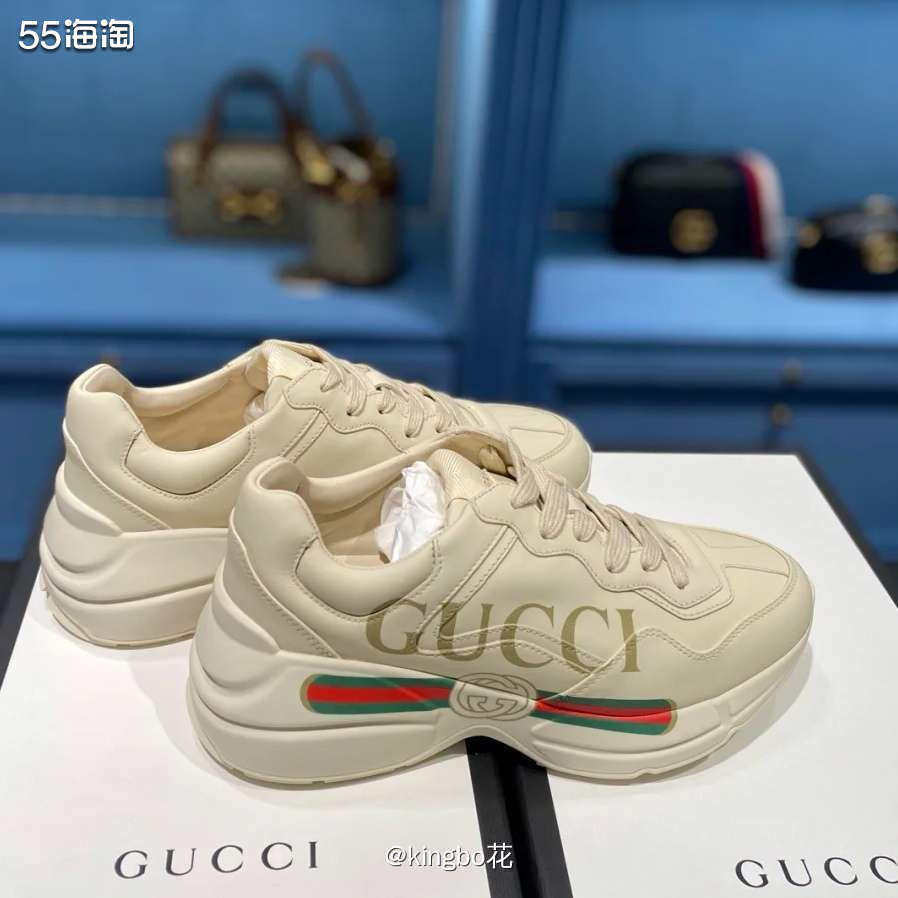 🔴Gucci Rhyton老爹鞋，颜值超高，来双情侣款也不