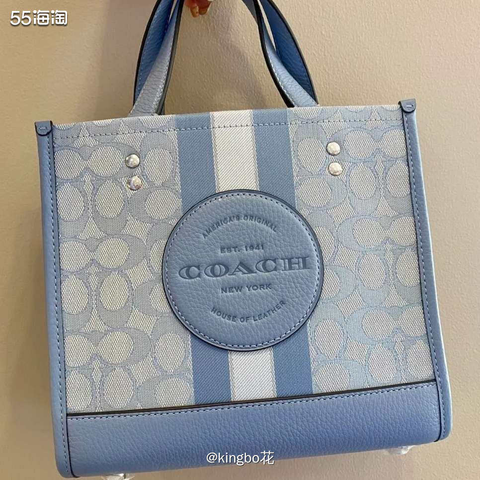 🔴coach 奥莱八五折，还是剁手了！dempsey蓝色款
