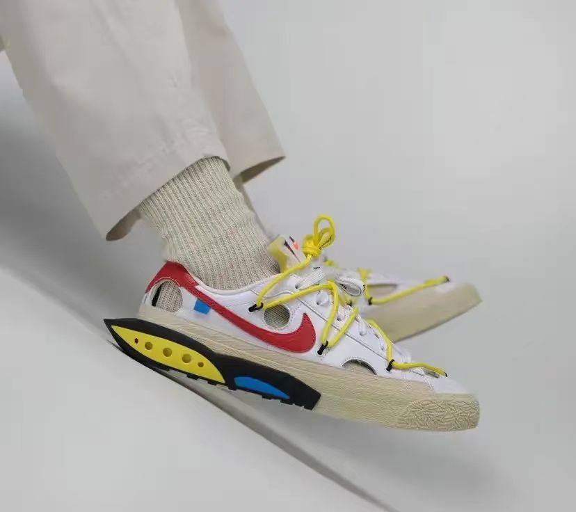 🌻Nike Blazer Low Off-White时尚休