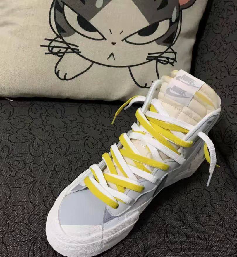 🌻Nike x sacai Blazer High 解构灰