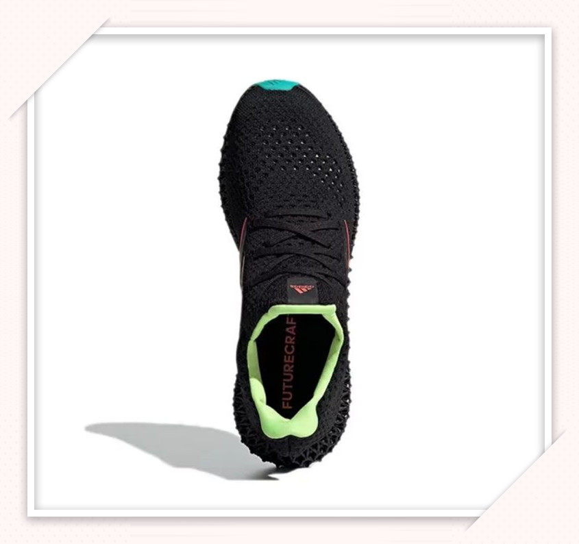 🌻adidas Futurecraft 4D黑色霓虹灯，采