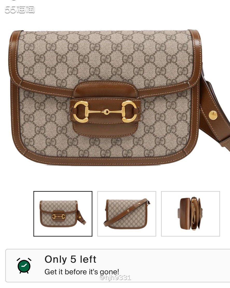 ✨Gucci这款经典的马衔包，满满的复古风，经典的配色是老花