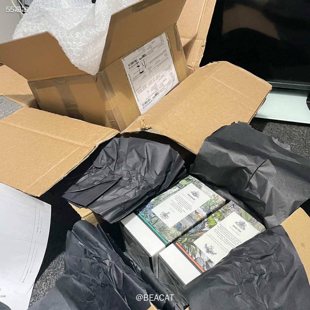 英国转运很多家对香水都是不包*，除了值得转运，但是值得转运速