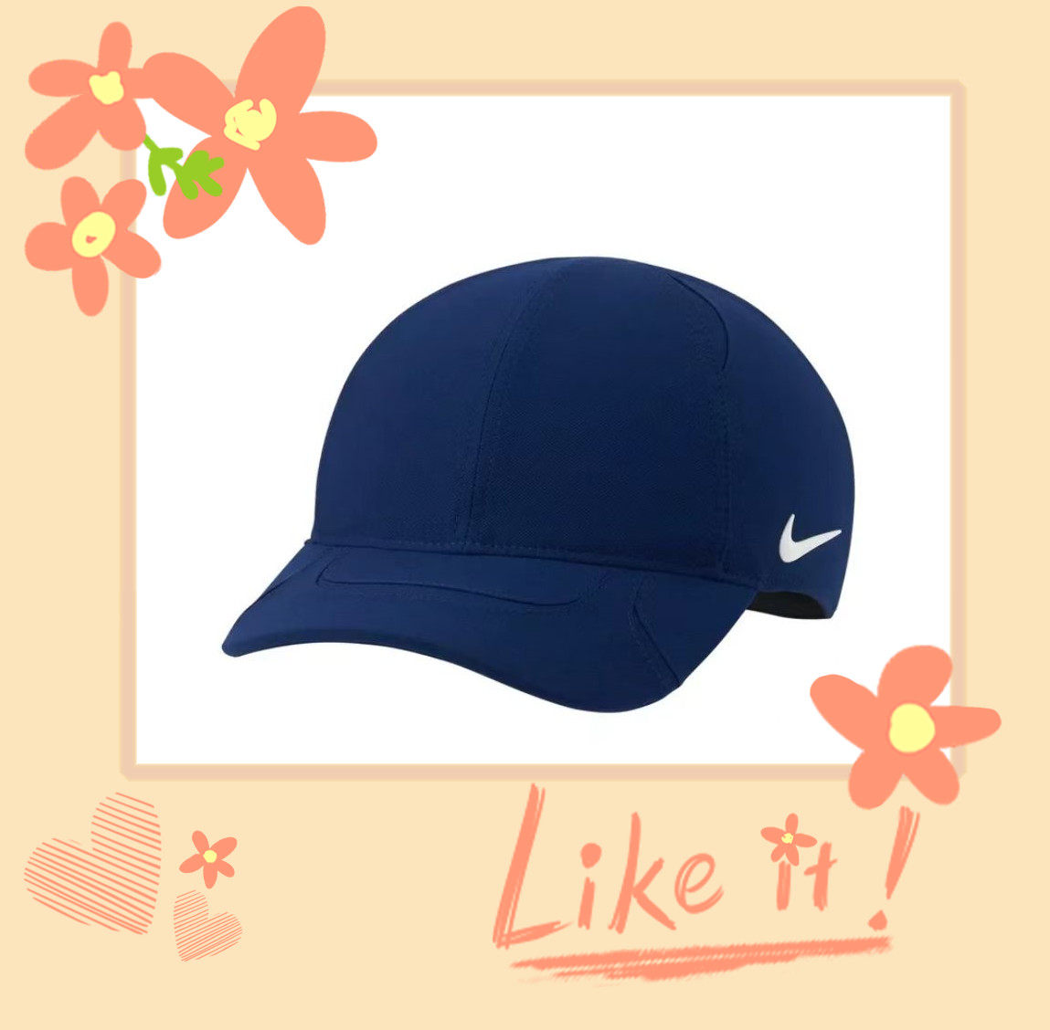 🌻Nike x Drake NOCTA联名款棒球帽，克莱因