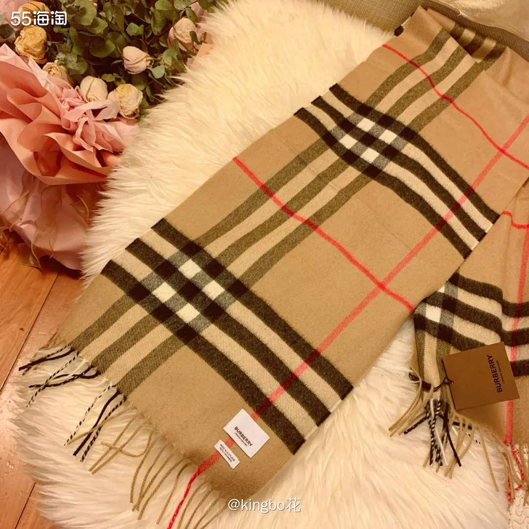 🔴Burberry 经典格纹围巾YYDS，英伦风十足，经典
