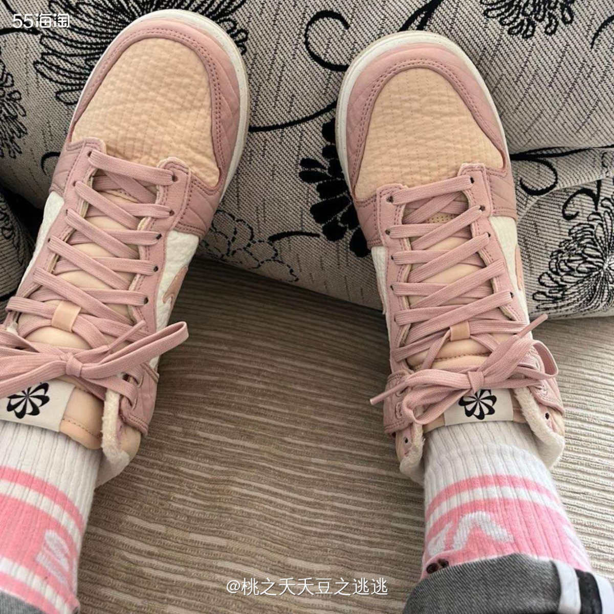 👟Nike Dunk High LX NN 环保回收材料复