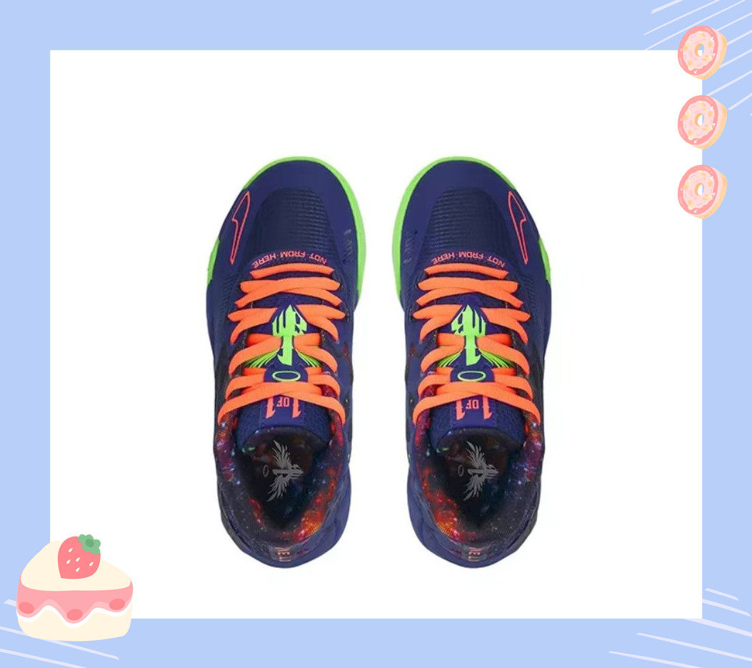 🌻如果你一直想要一双以银河为主题的篮球鞋，却没有Nike 