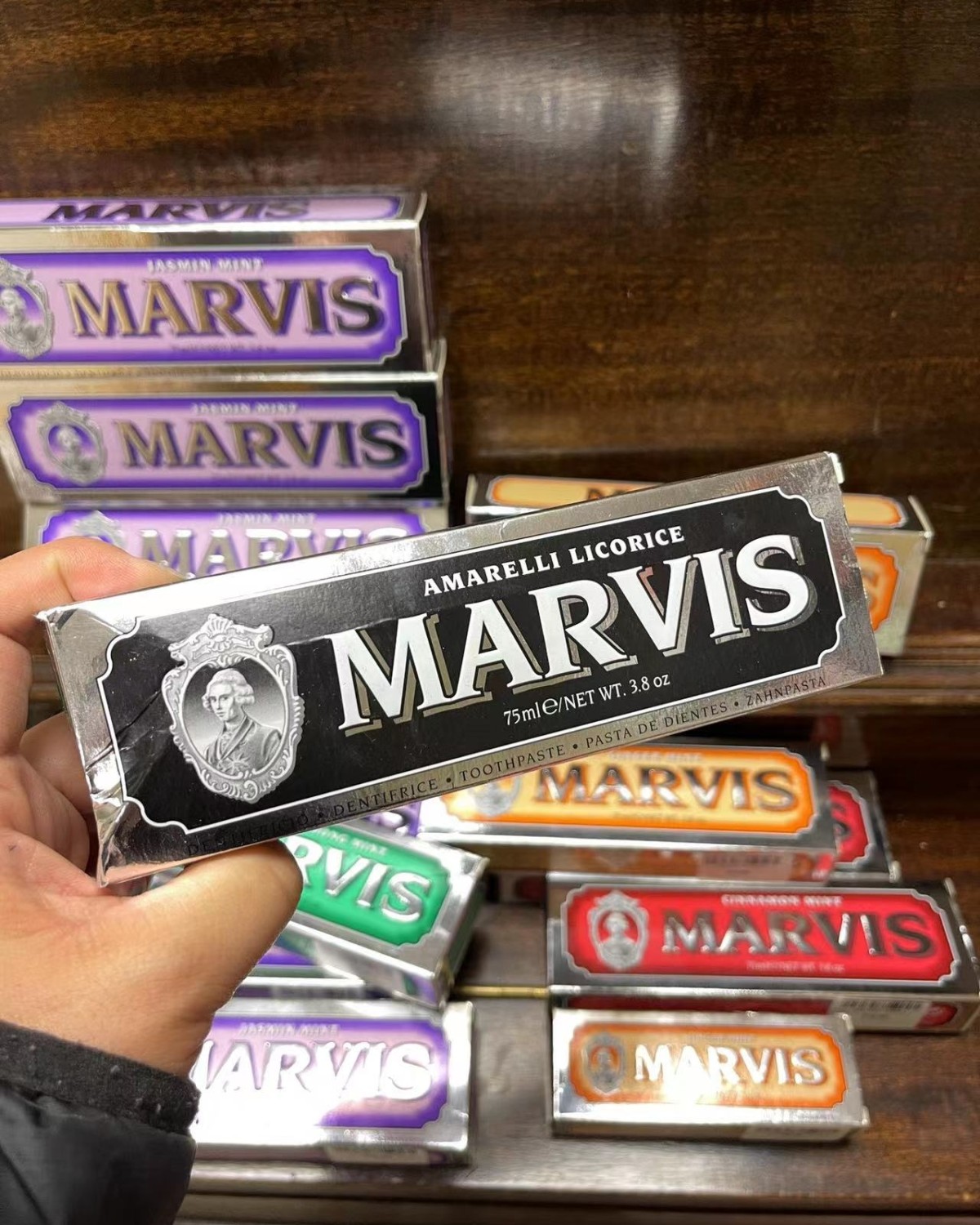 marvis玛尔斯牙膏是我用过觉得最好用的牙膏👍它是意大利