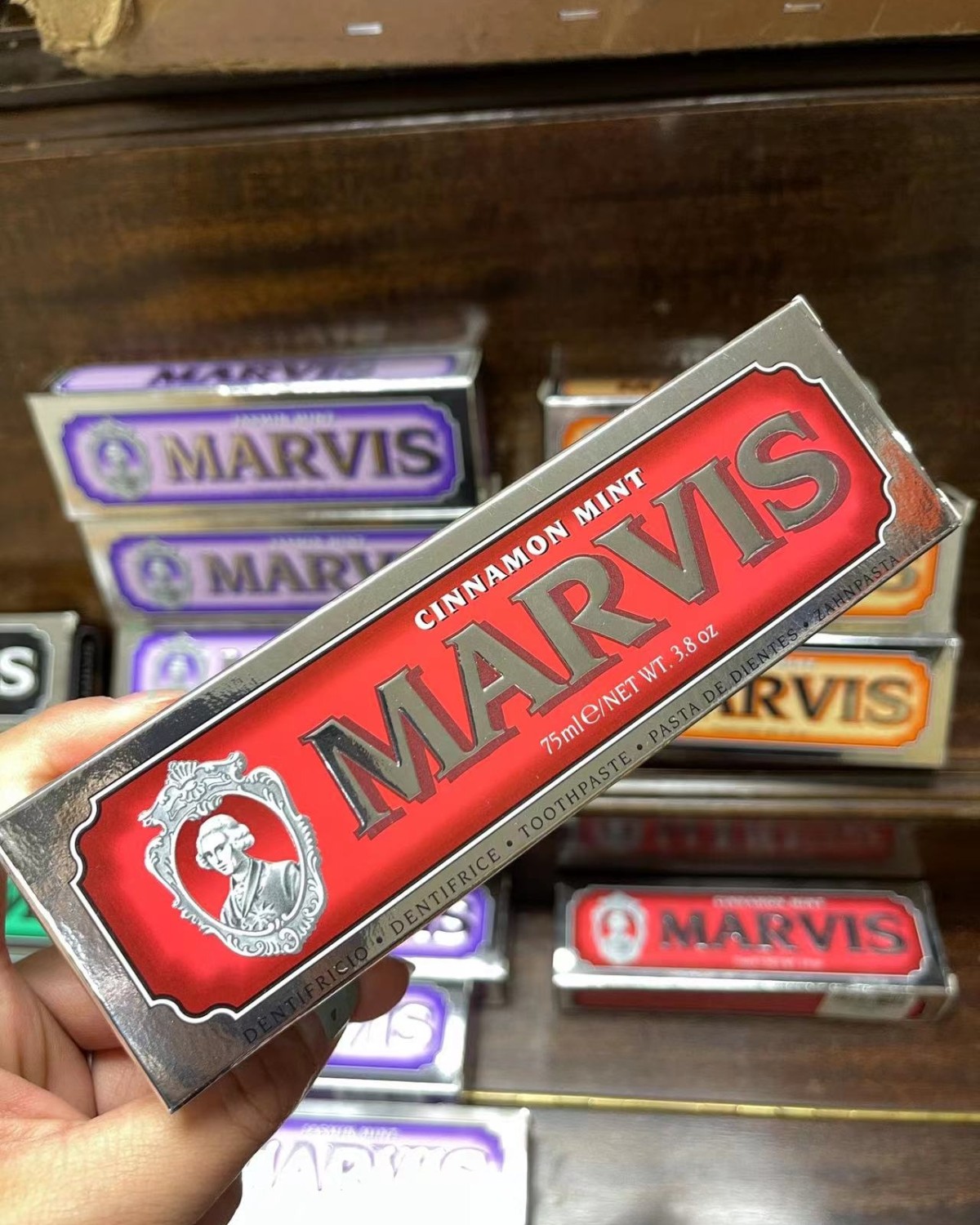 marvis玛尔斯牙膏是我用过觉得最好用的牙膏👍它是意大利
