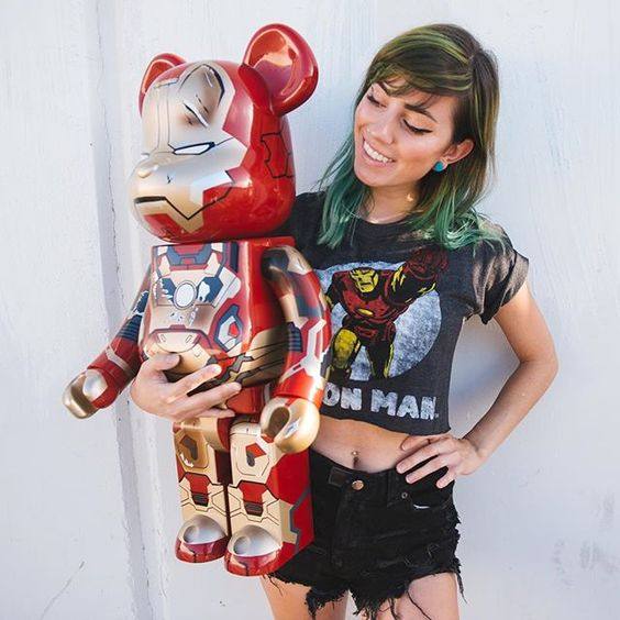 产品名称：Bearbrick x Ironman Happy