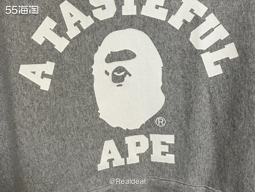 BAPE x JJJJound Relaxed 复古卫衣可以