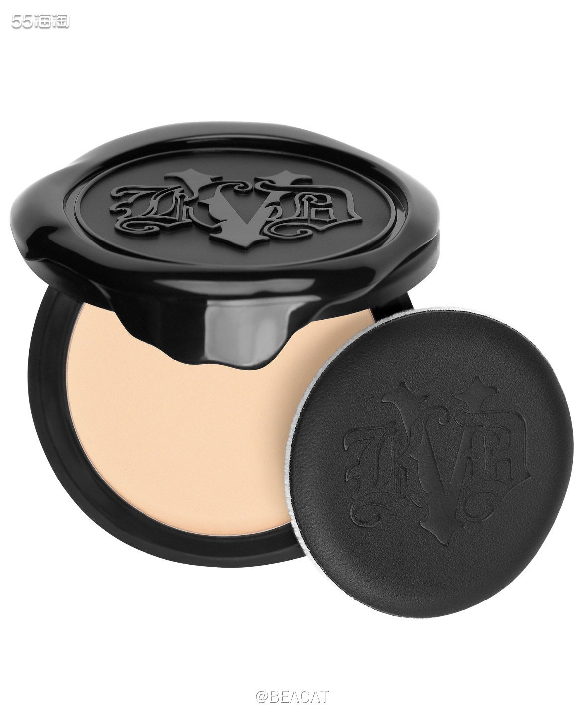 Kat Von D粉饼是被我朋友种草的，她跟我一样是混油皮，