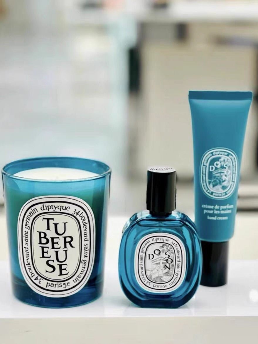 Diptyque蒂普提克今年新出的2022限定孔雀蓝系列真的