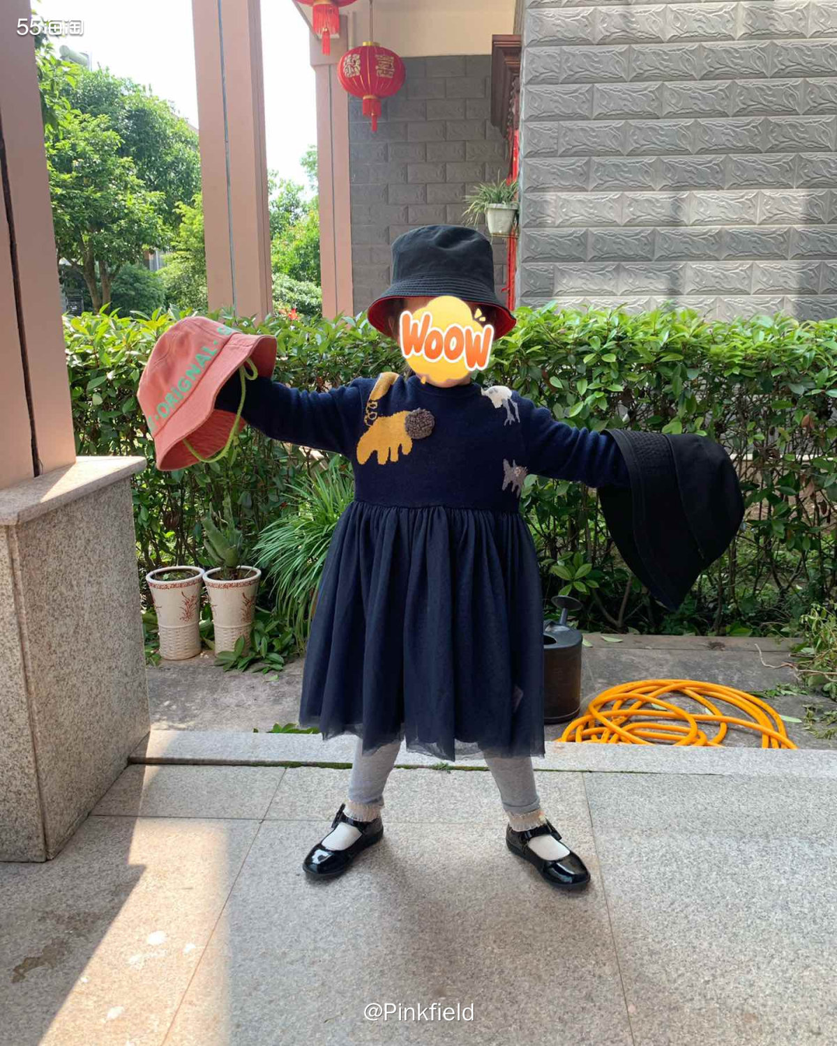 🌞除了要用霜，物理也不能落下。帽子、衣、袖套等等，谁家里还