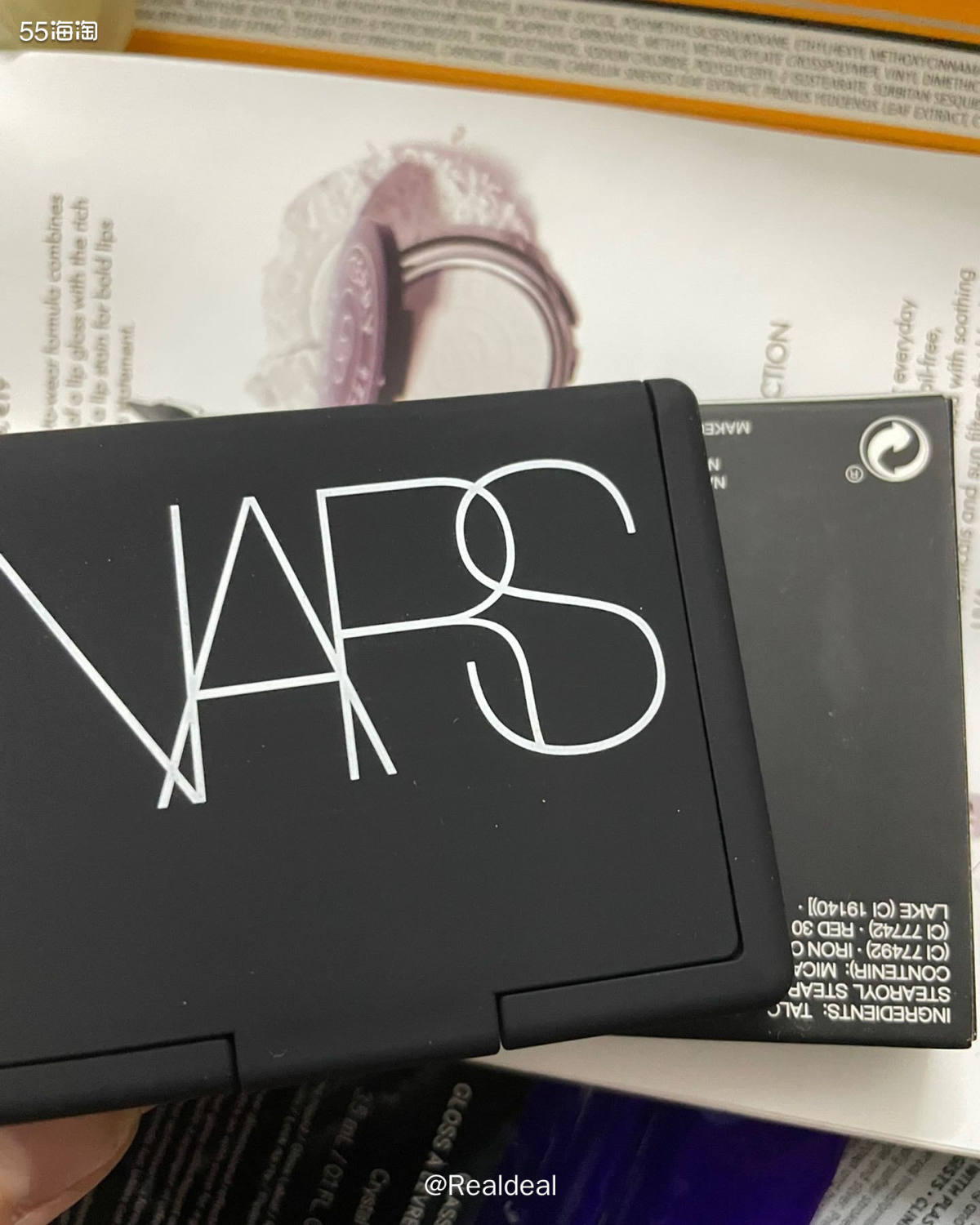 来开箱期待的nars超方瓶➕腮红➕大礼包～ 购物网站：spa