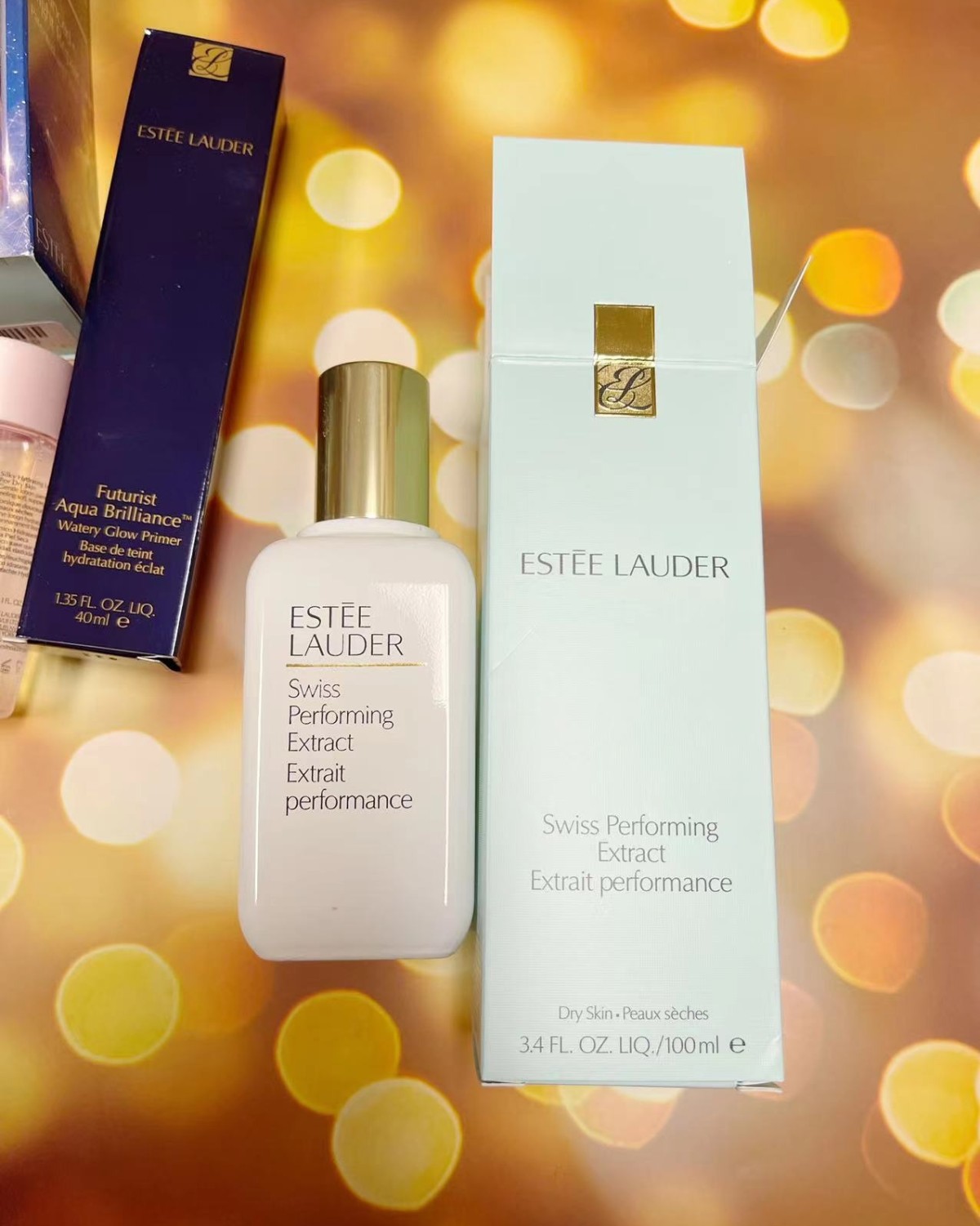 海淘的雅诗兰黛终于到货了，忍不住分享一下🎉  在官网买的，