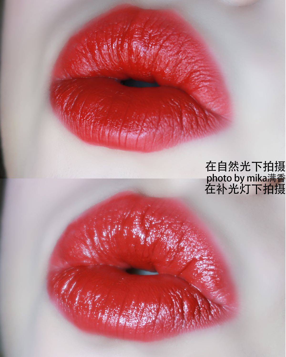 本周的爱用口红是丝绒熊 上班后天气一直不太好，擦点浓郁的颜色
