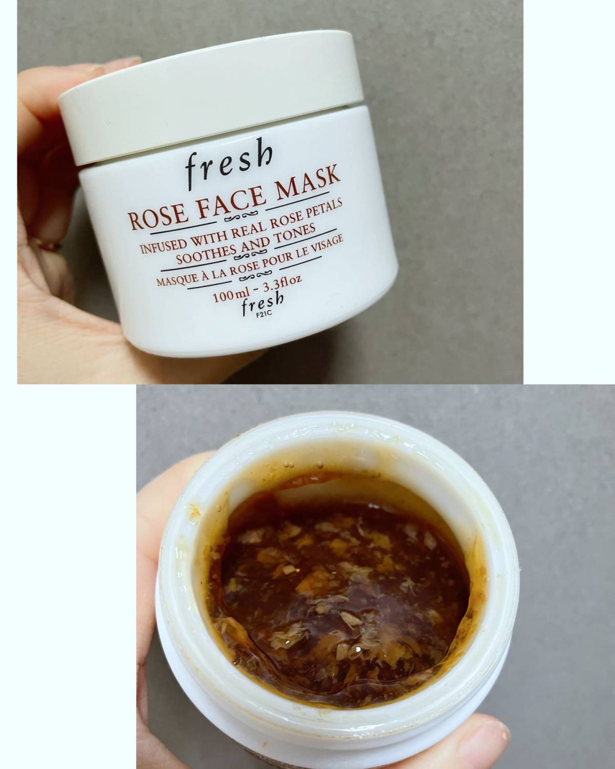 🌈今日份面膜打卡试一试fresh家的玫瑰面膜。这款面膜里面