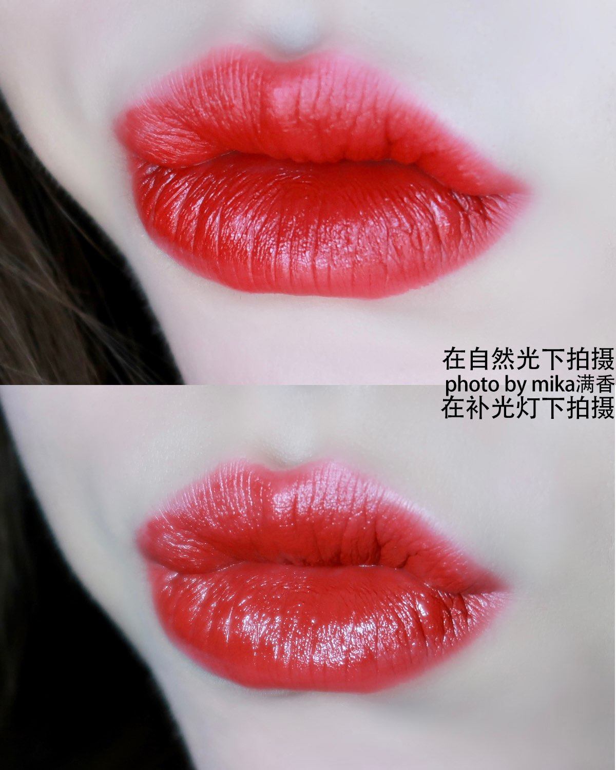 本周的爱用口红是丝绒熊 上班后天气一直不太好，擦点浓郁的颜色