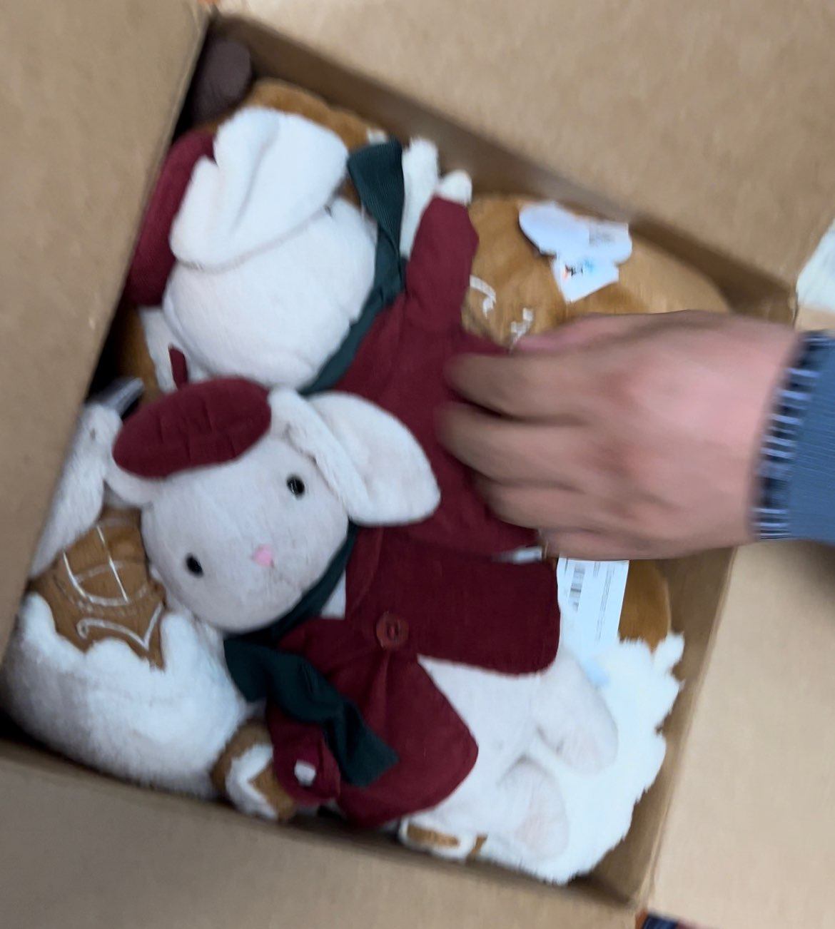 这次买了点圣诞节的小玩具，反季价格比较便宜，为圣诞节做准备�