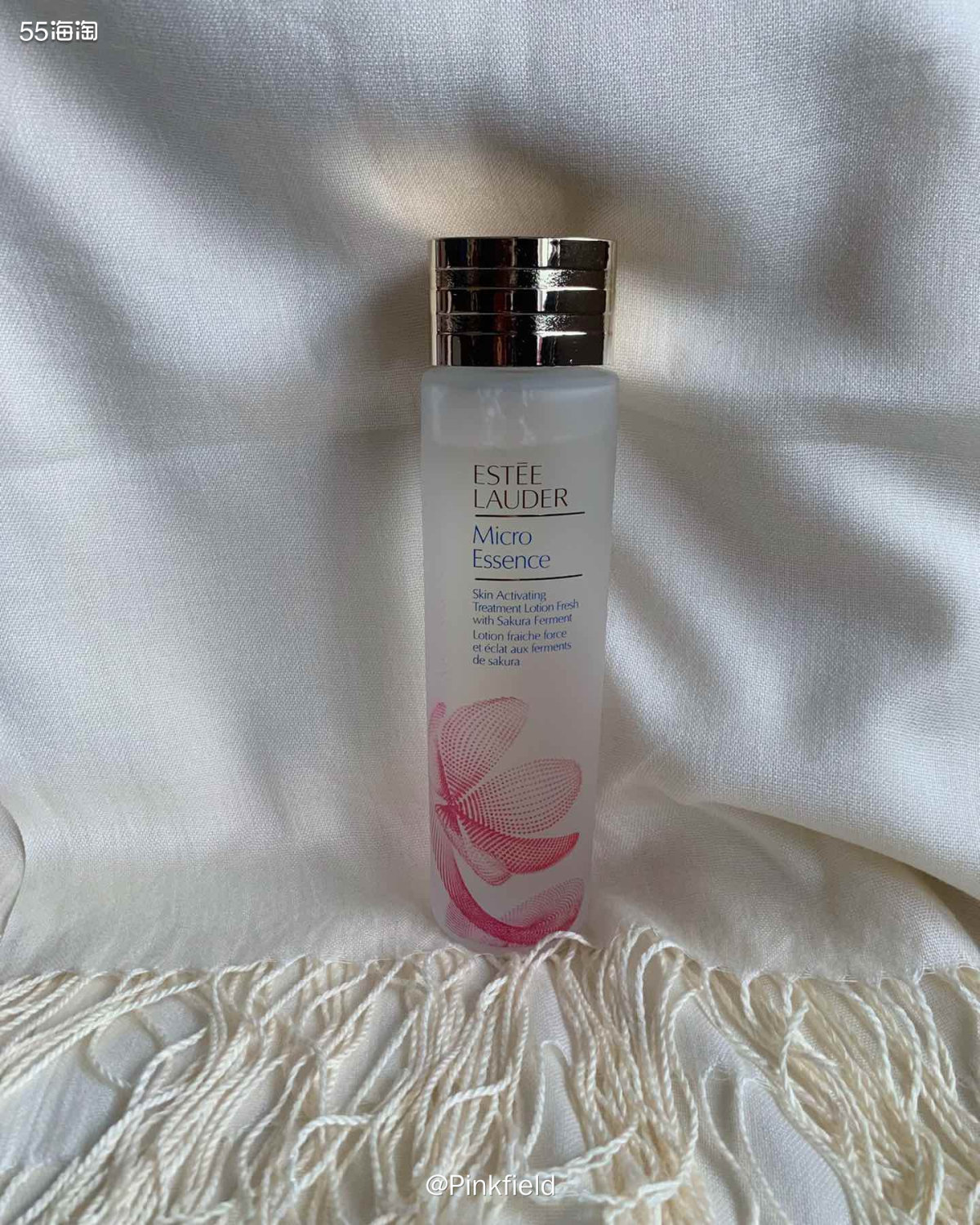 🌸雅诗兰黛有两大微精华水：原生液跟樱花水，分别为不同肤质设