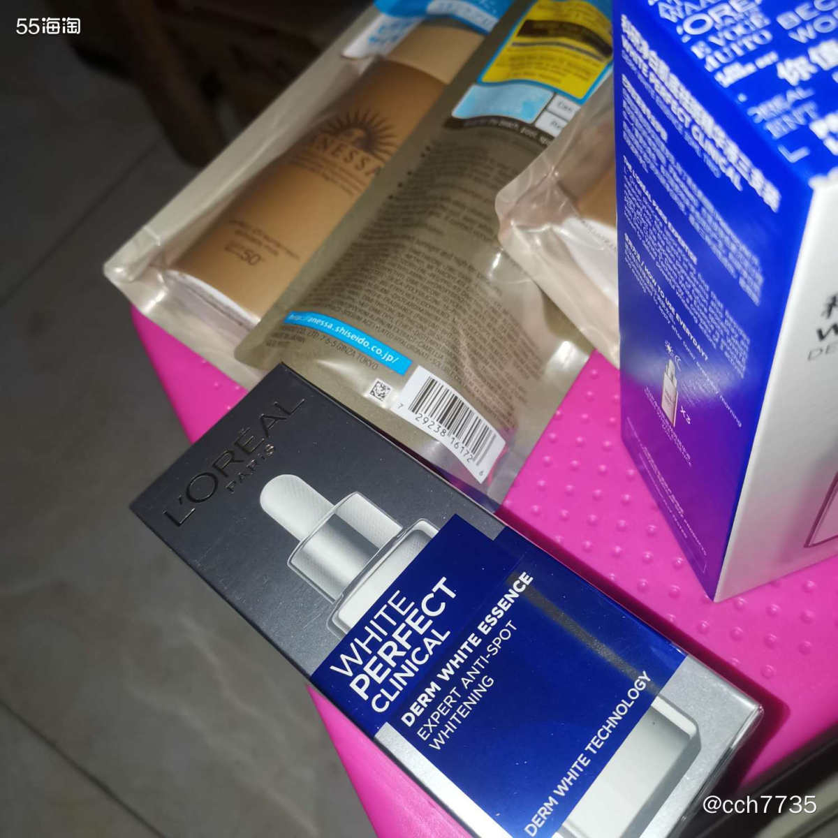 ❗️本人肤质：混油皮、肌、有红血丝痘印、黄一白 1⃣欧缇丽淡