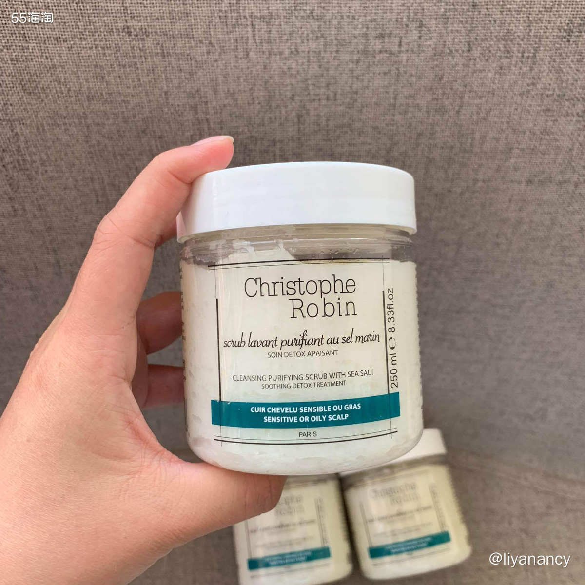 ✨christophe robin海盐洁发膏是我自己比较喜欢