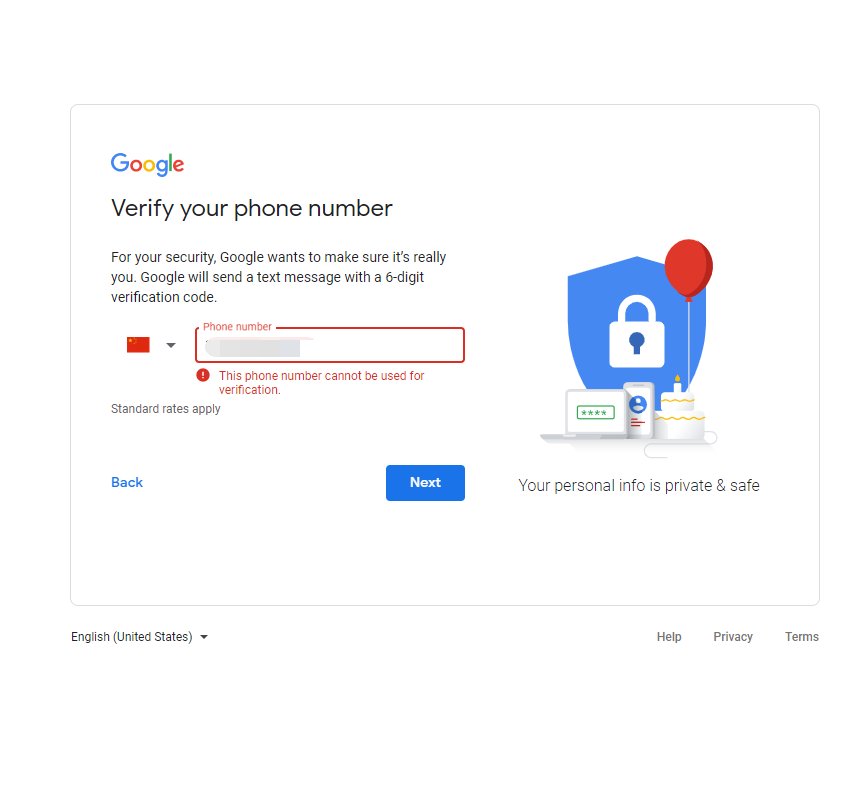 有没有姐妹注册过Gmail邮箱啊？早上去注册发现一直提示：T