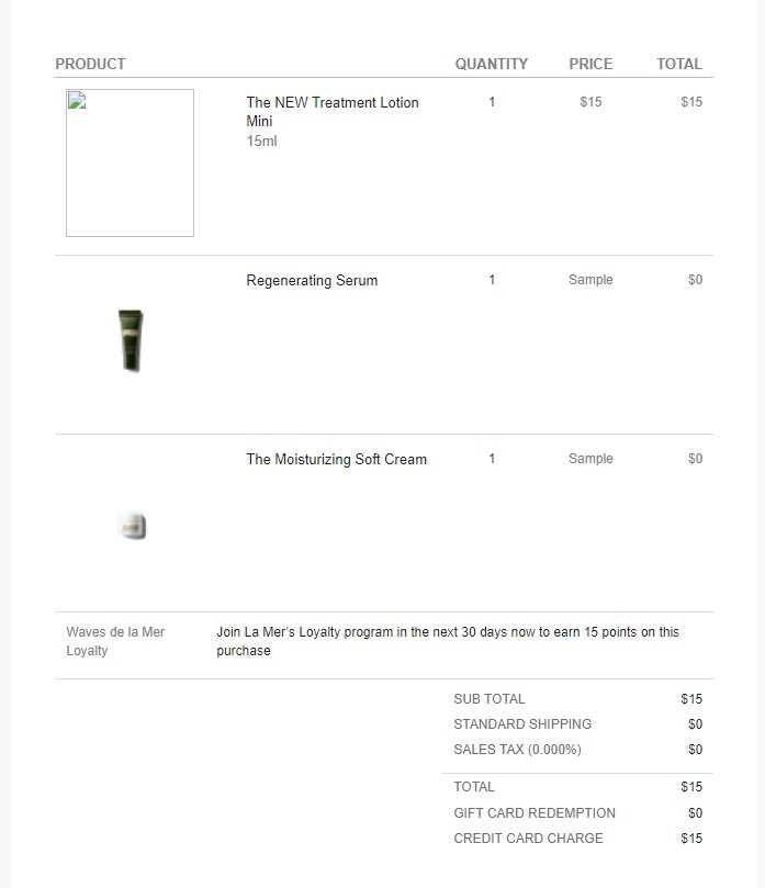 购买地址：去看看lamer 产品价格：$15 产品介绍： 海