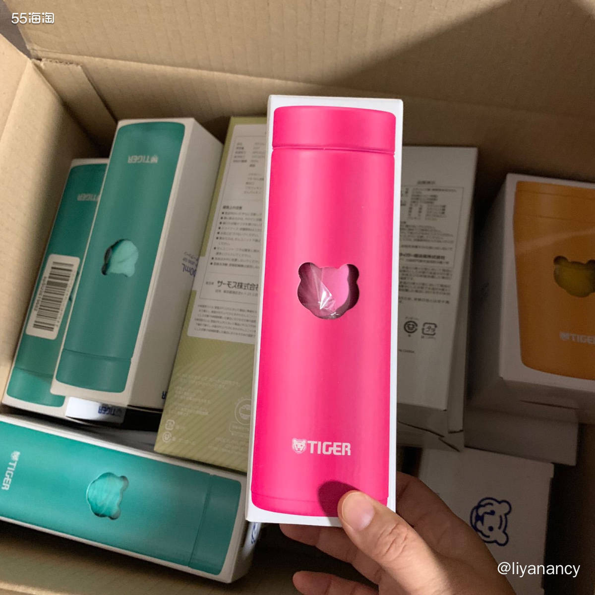 ✨保温杯也是我经常海淘的一类商品，毕竟现在还是很流行保温杯里