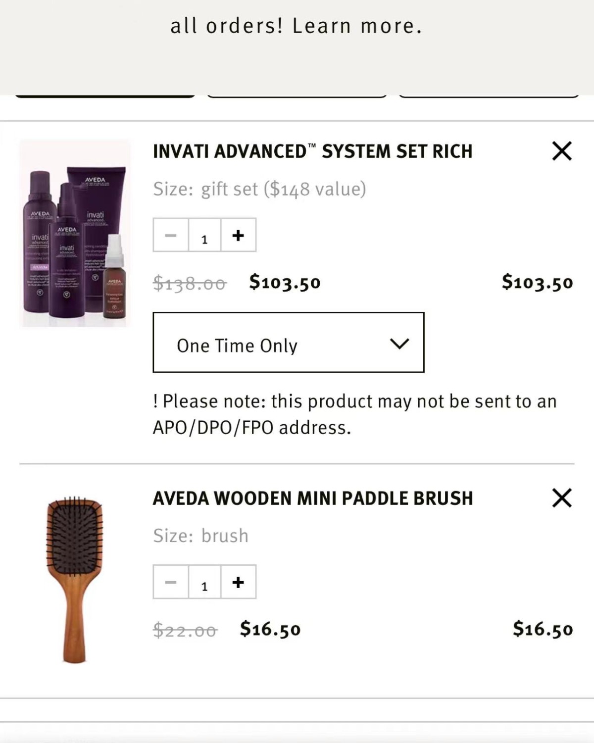 AVEDA 是雅诗兰黛旗下的品牌，这次官网买洗护系列 有返利