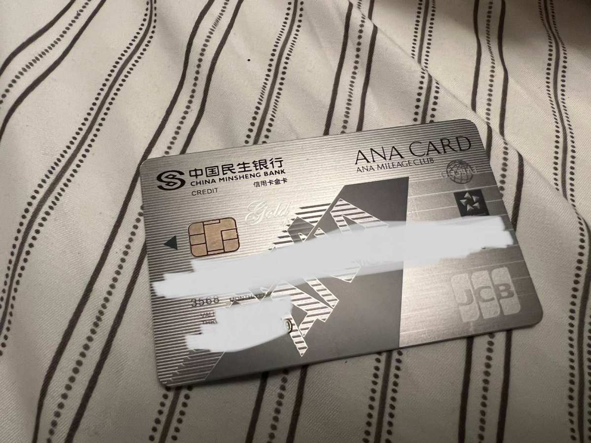 民生和ana全日空有两套联名卡，白金和金卡，白金当时我嫌贵，