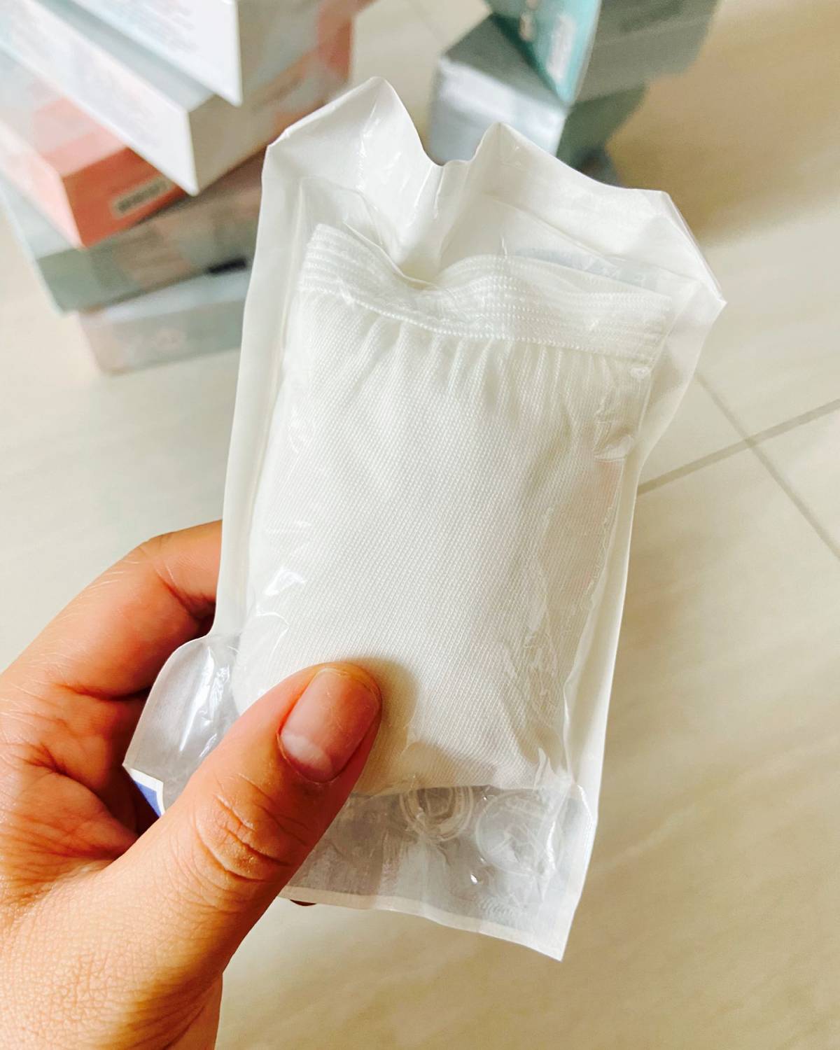 618我自己买的觉得很划算的，还有这个嫚熙的一次性内裤。 这