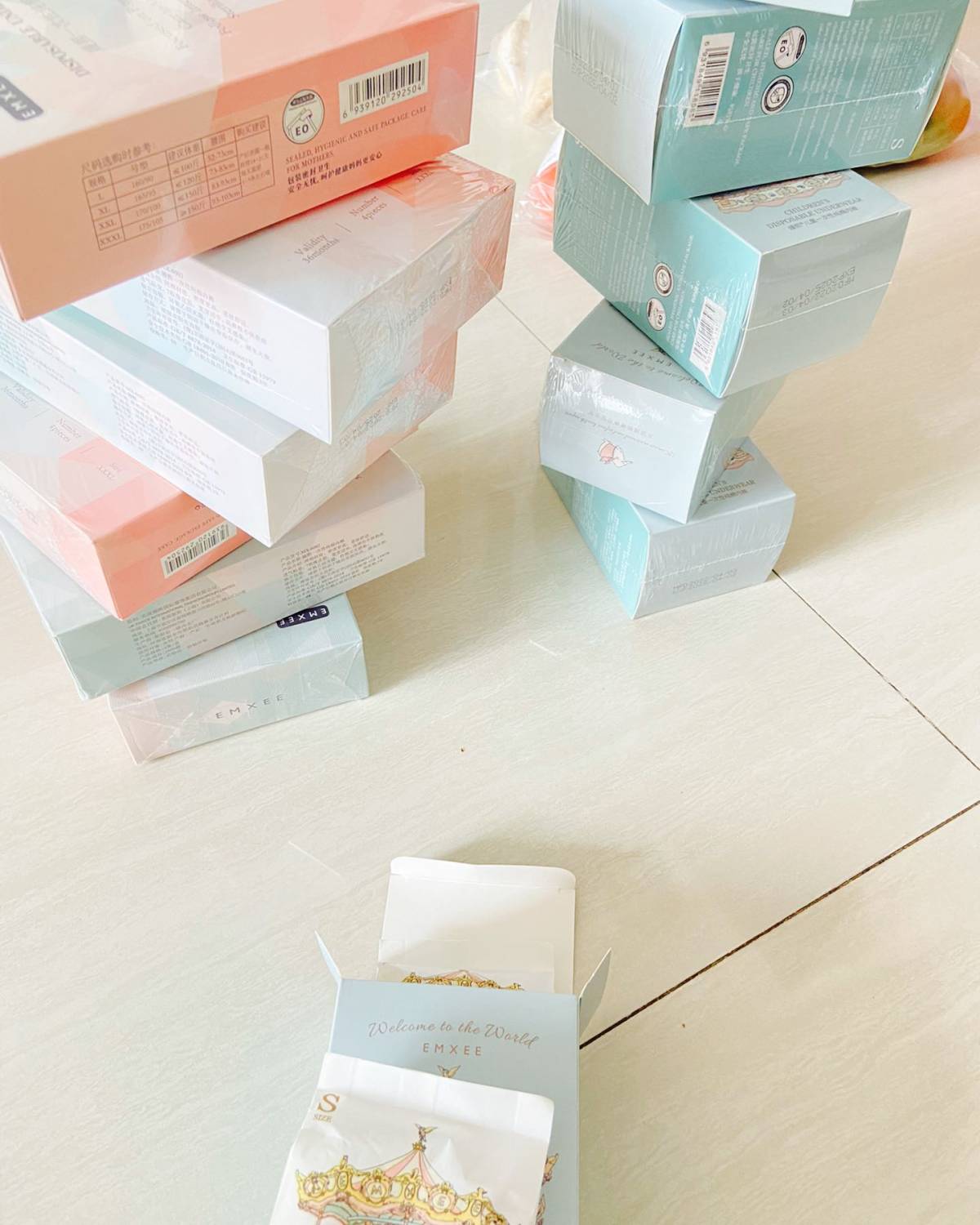 618我自己买的觉得很划算的，还有这个嫚熙的一次性内裤。 这