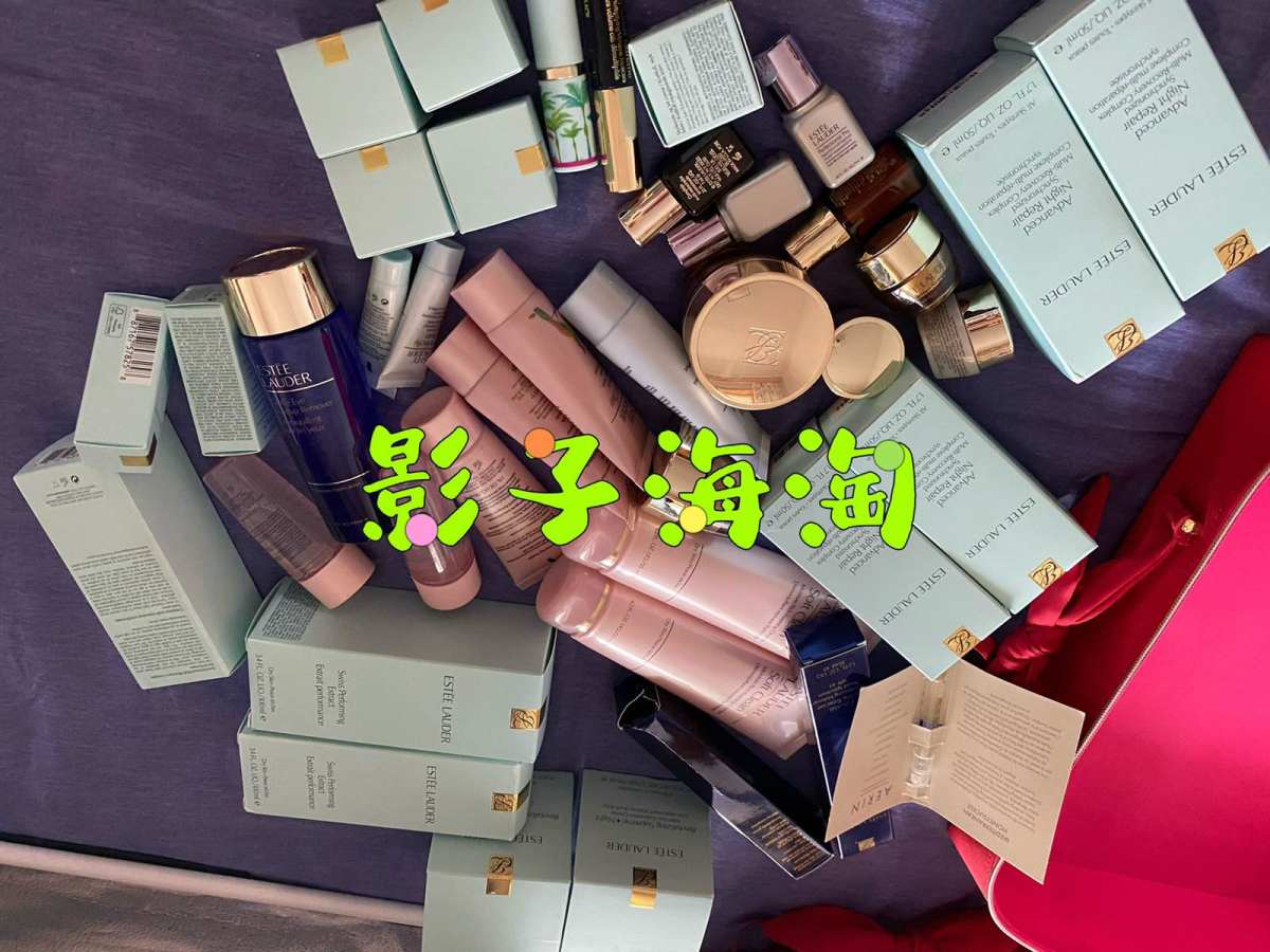 哈喽，我是影子~~  父亲节那天收到了一箱雅诗兰黛，整理箱子