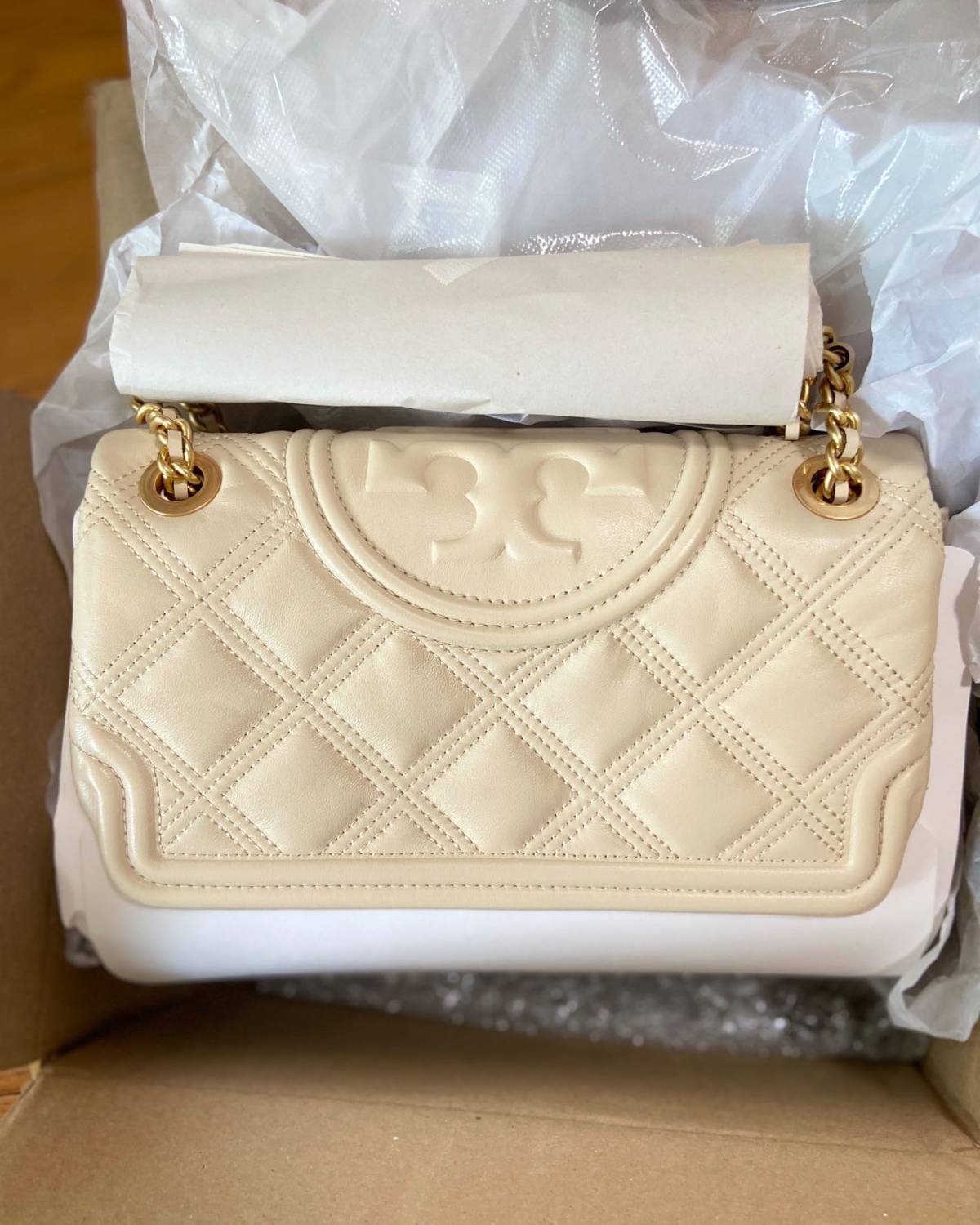 超好看的包包到货啦 tory burch fleming s