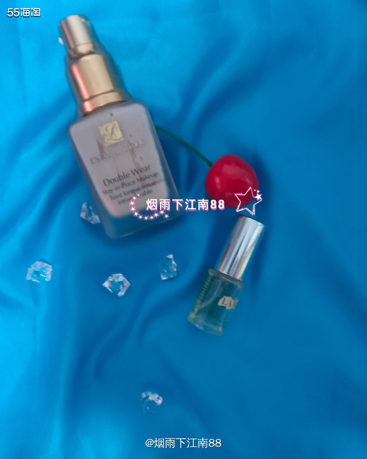 夏天天气热，干皮用的粉底液相对不太持久，我**夏天用用雅诗兰
