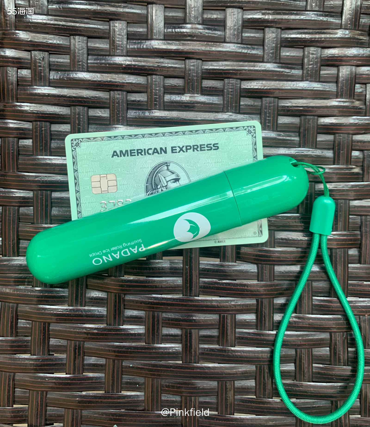 💚这是去年特地为运通活动办的卡，今年才正式开始用，跟中信那