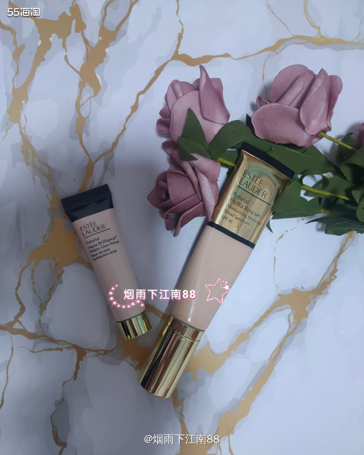 雅诗兰黛沁水粉底液应该是干皮比较喜欢的粉底液了吧！质地水润，