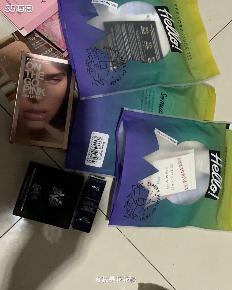 🌟丝芙兰八折买了一堆又一堆，快递真的突然就到了好多😄活动