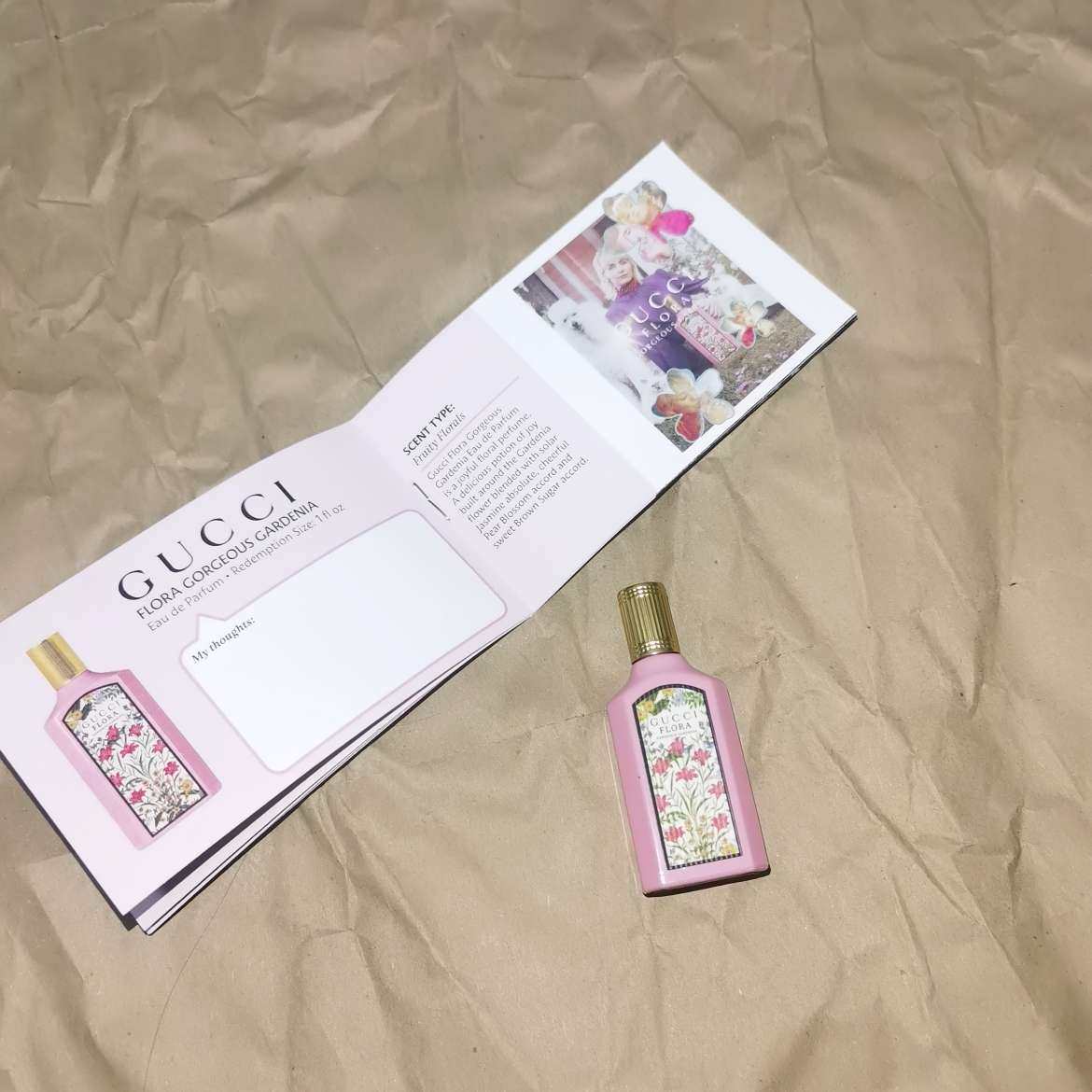 Gucci 的绮梦栀子花香水是为了庆祝Gucci成立100周