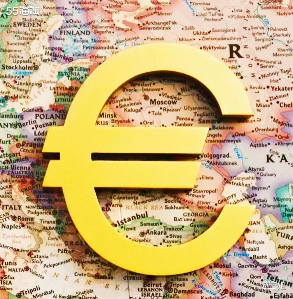 1欧元=1美元？欧元汇率大跌创历史新低！,用户自建海淘攻略-55海淘社区