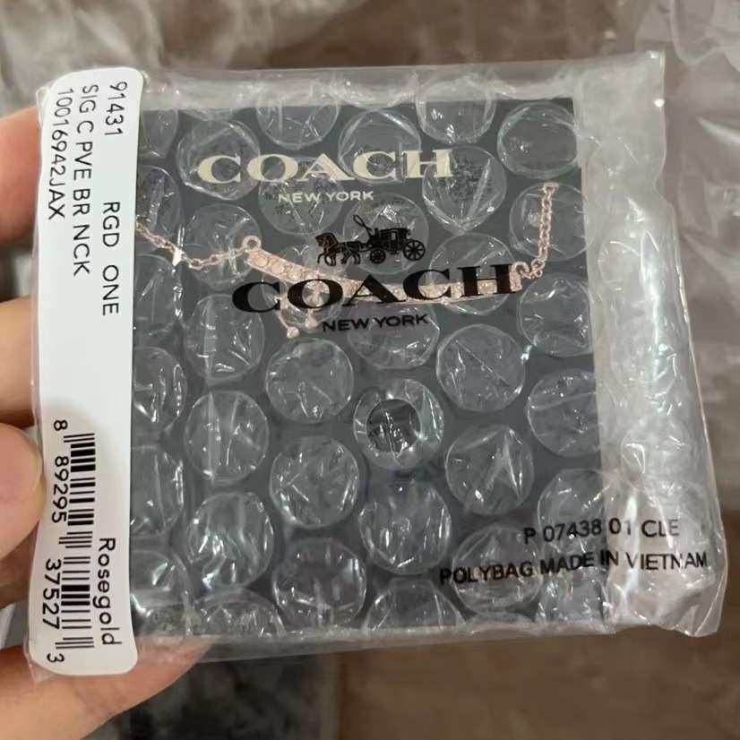 想买项链 7夕节礼物🎁coach项链tiffany平替笑脸