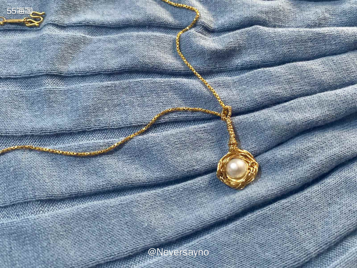 〰️ 自己DIY的珍珠饰品，我爱diy  ▪️去年开始入坑，