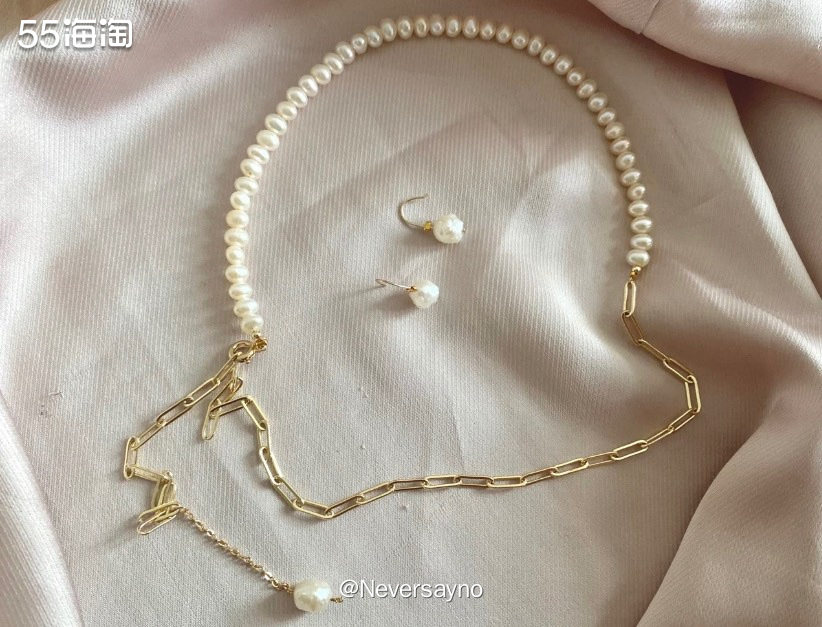 〰️ 自己DIY的珍珠饰品，我爱diy  ▪️去年开始入坑，